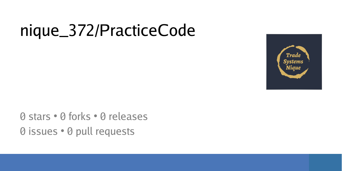 PracticeCode / OpenCandleTheoryIndicator.mq5 at main - Niquel Mendoza ...